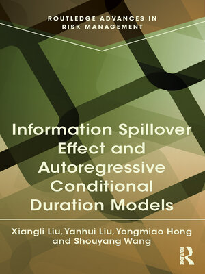 cover image of Information Spillover Effect and Autoregressive Conditional Duration Models